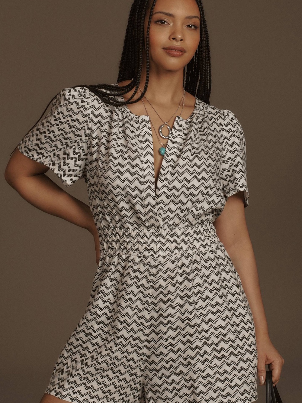 NWT: The Somerset Romper: Linen Edition